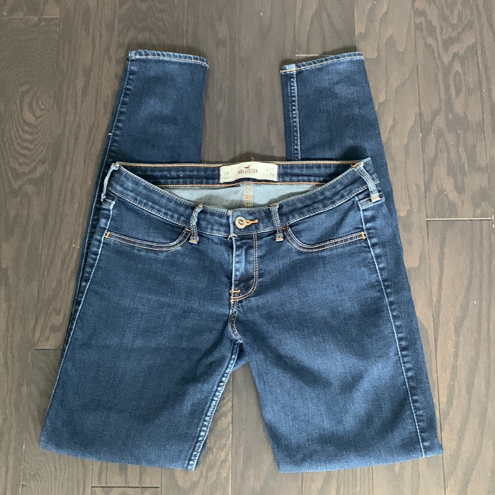 Hollister Dark Washed Skinny Jeans